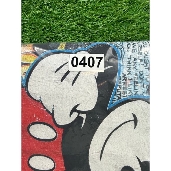 Disney Mickey Mouse T-Shirt Youth XL 14/16 Black Graphic Tee Cartoon Vintage - Picture 8 of 8